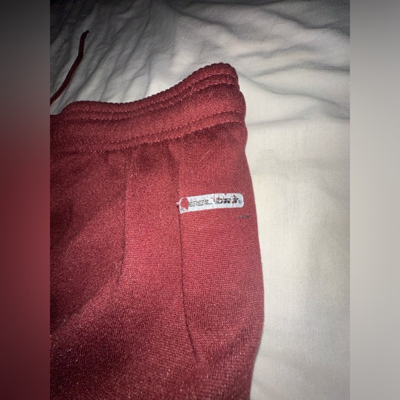Maroon/ Dark red US POLO ASSN sweat pants. - Picture 2 of 4